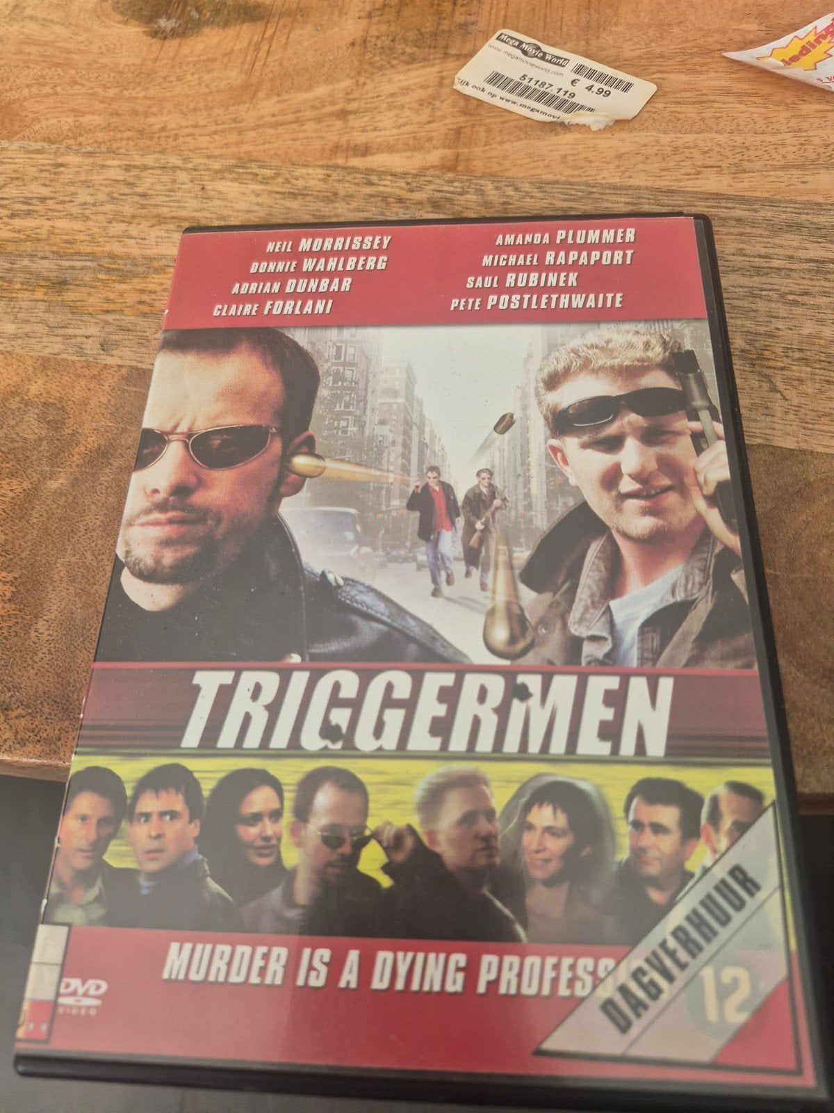 Triggermen DVD - Actie/Avontuur (Nederlands ondertiteld), Nederlands, Ophalen of Verzenden, Vanaf 12 jaar, Gebruikt