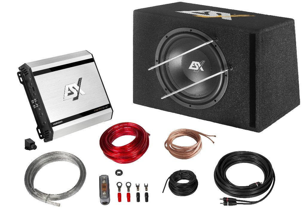 ESX HXP200 2 kanaals Bass Pack / Subwoofer set, Audio-design, Nieuw, Am Breilingsweg 3, 76709 Kronau, Duitsland, Ophalen of Verzenden