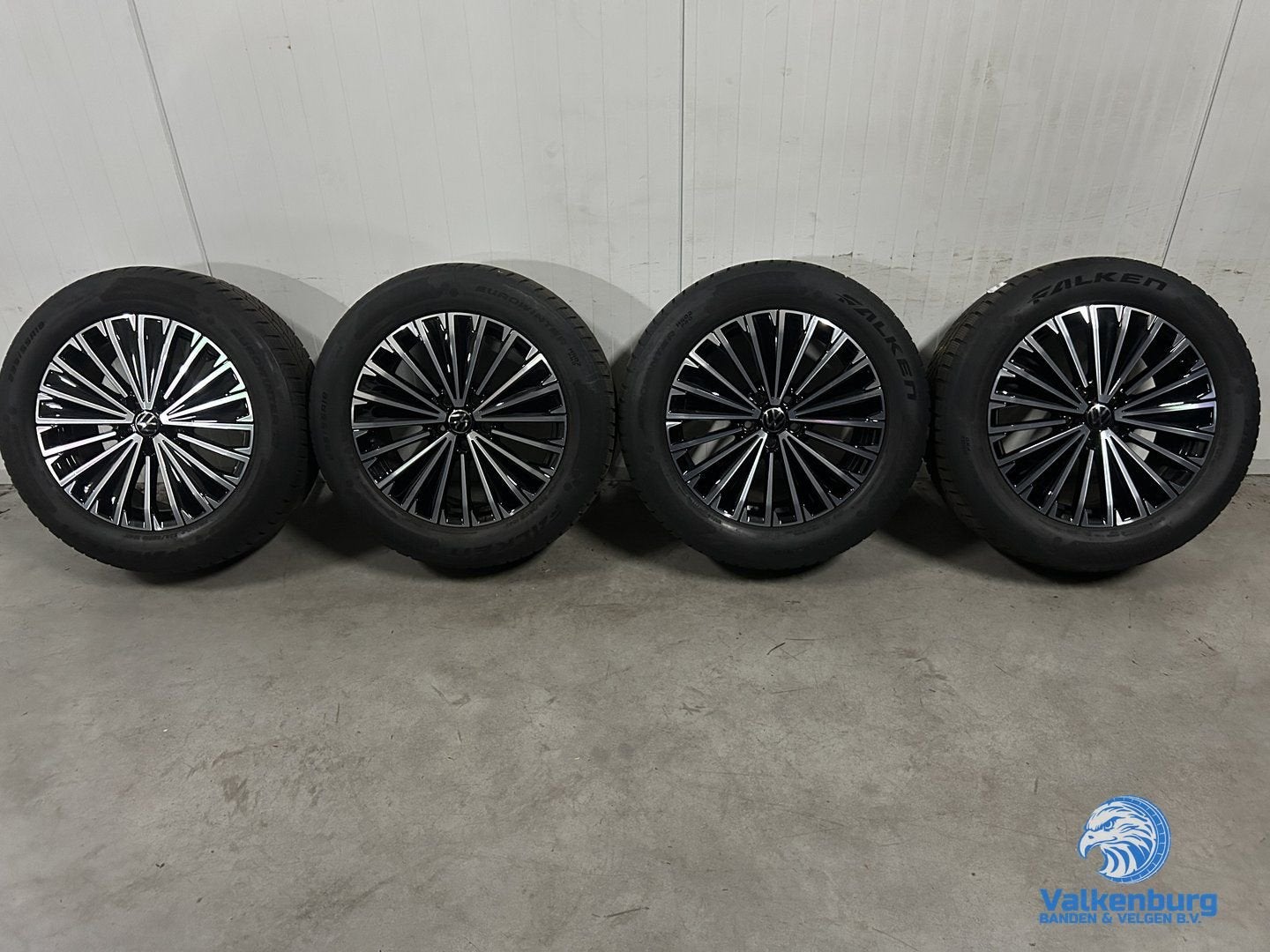 8mm! Originele VW Tiguan III CT1 Napoli 18 inch velgen 5x112, 18 inch, Gebruikt, -, -