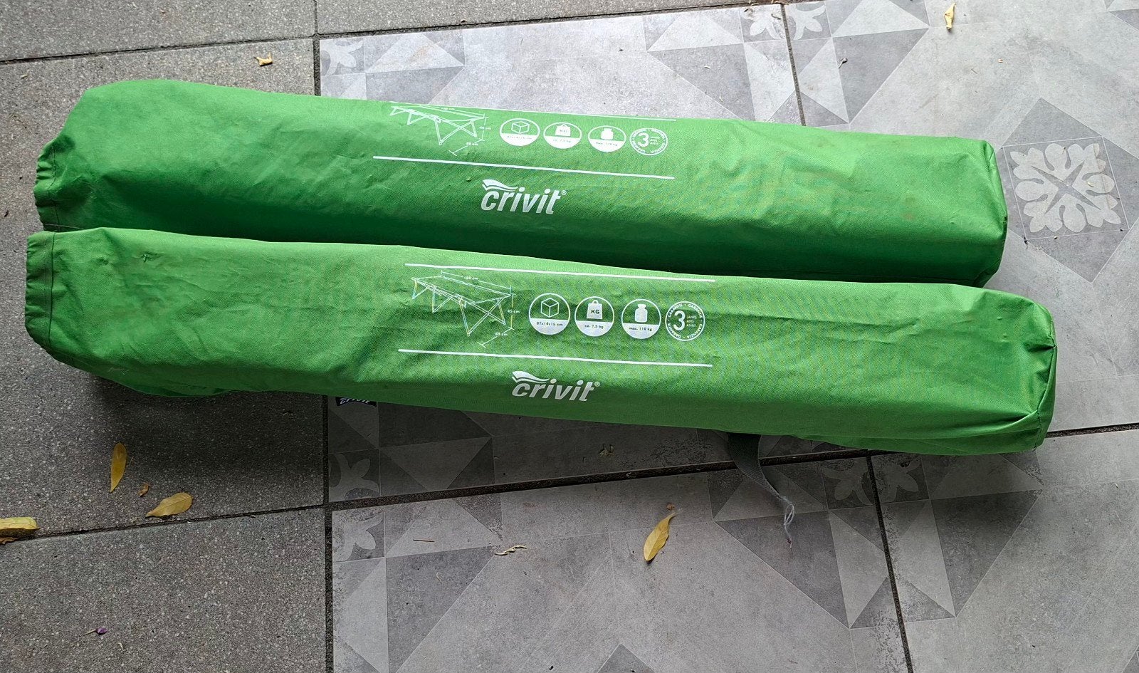 2x veldbedden van Crivit, Ophalen, Gebruikt