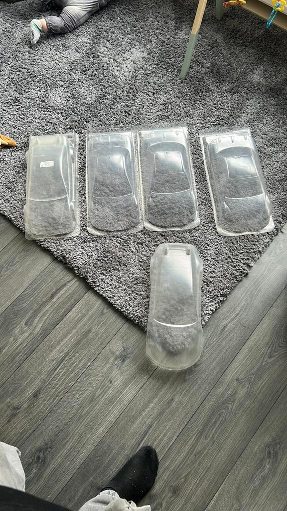 5 nieuwe rc boddies 1/10, Hobby en Vrije tijd, Ophalen, Nieuw, Overige schalen, Onderdeel