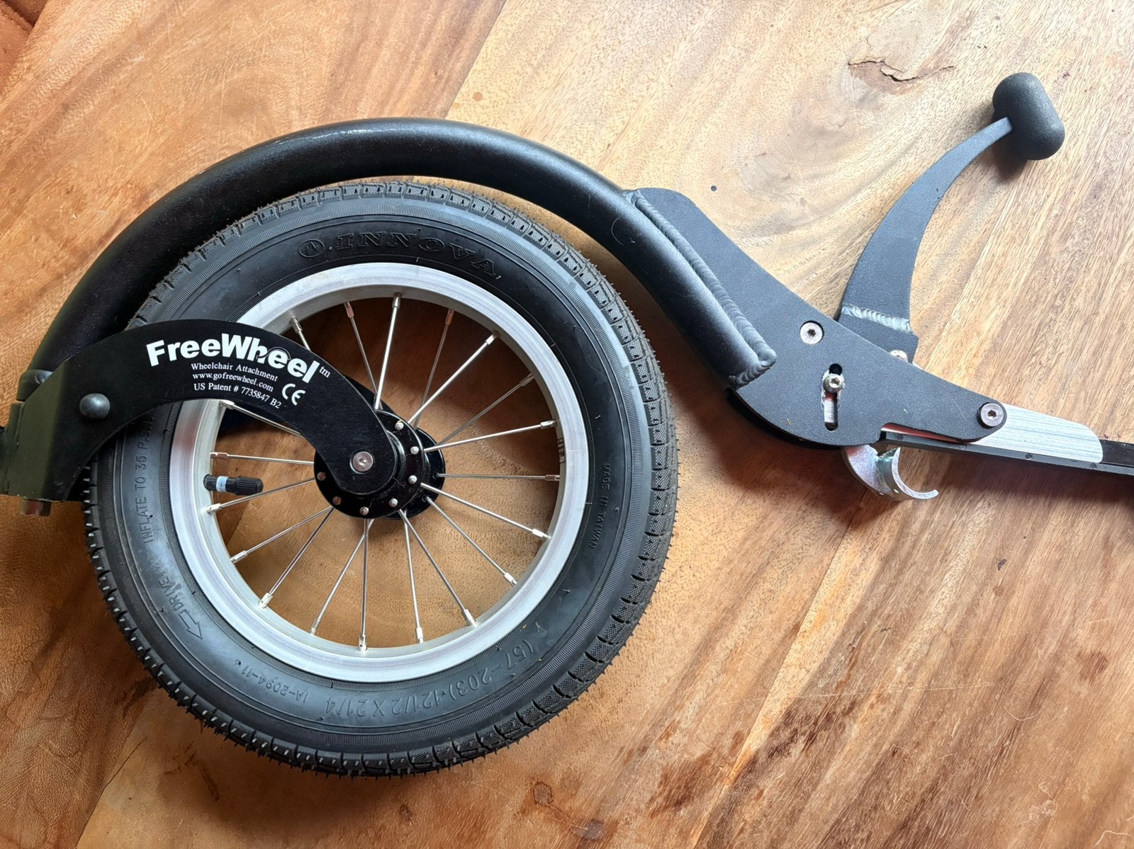 Freewheel, rolstoel voorzetwiel, Diversen, Ophalen, Zo goed als nieuw, Elektrische rolstoel