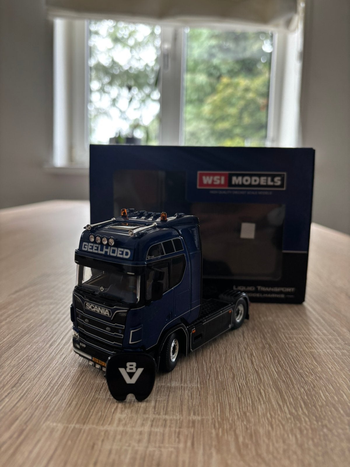 Geelhoed wsi model 1:50, Ophalen, Nieuw, Bus of Vrachtwagen, Wsi