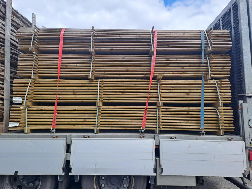 Zweedsrabat, Ophalen, Nieuw, 250 cm of meer, Planken