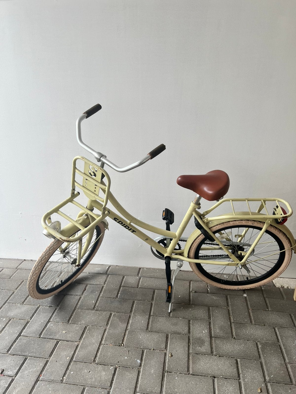 Kinderfiets, Fietsen en Brommers, Fietsen | Meisjes, Ophalen, Gebruikt, Terugtraprem, 24 inch