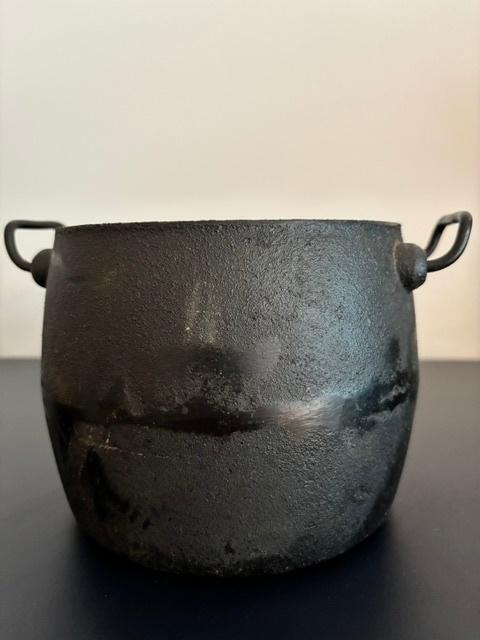 Portugees gietijzeren pot, Antiek en Kunst, Curiosa en Brocante, Ophalen