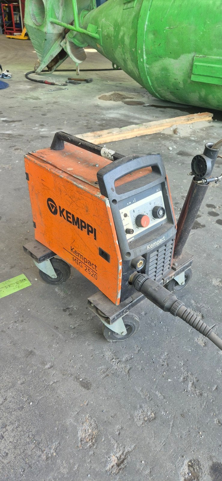 Kemppi Kempact MIG 2520 Lasapparaat, Ophalen of Verzenden, Gebruikt, 250 ampère of meer, Co2