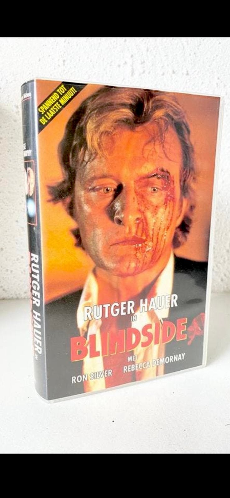 vhs:  ‘BLIND SIDE’  (1993), Cd's en Dvd's, VHS | Film, Nederlands ondertiteld, Engels, Vanaf 16 jaar, Ophalen of Verzenden
