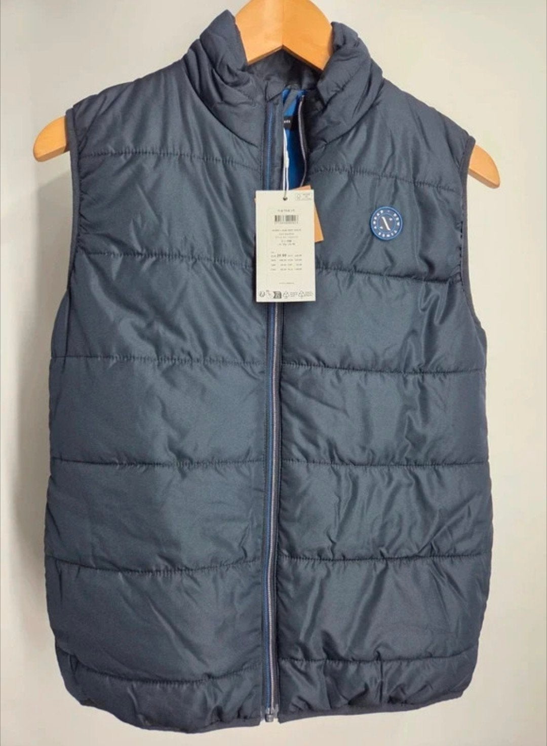 Nieuwe Bodywarmer Donkerblauw Maat 158, Kinderen en Baby's, Kinderkleding | Maat 158, Jongen of Meisje, Nieuw, Ophalen of Verzenden