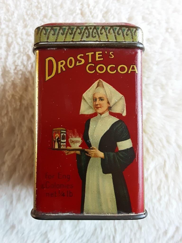 DROSTE CACAO , 100 Gr ENGELS. C.A. 1925., Ophalen of Verzenden, Overige