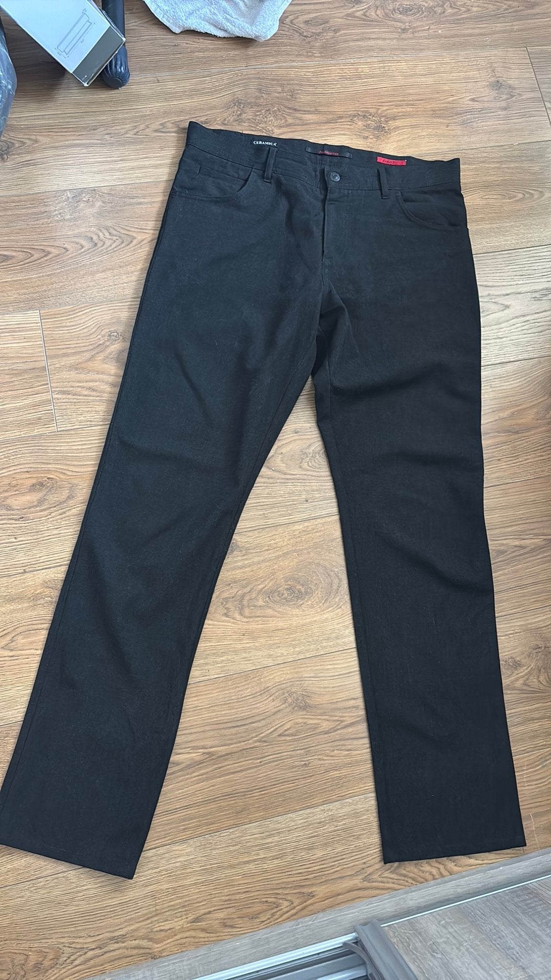 Broek Alberto, Ophalen of Verzenden, Zo goed als nieuw, Maat 48/50 (M), Grijs