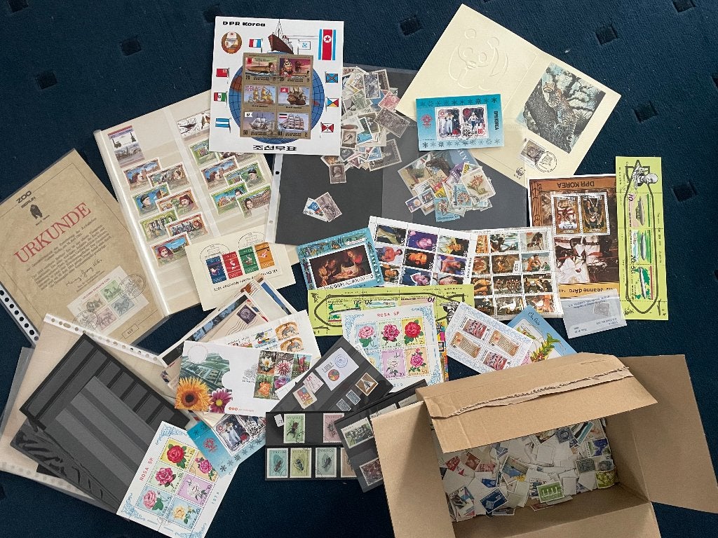 Postzegels uitzoekdoos, verrassingsdoos, snuffeldoos 1, Postzegels en Munten, Ophalen of Verzenden, Nederland en Buitenland