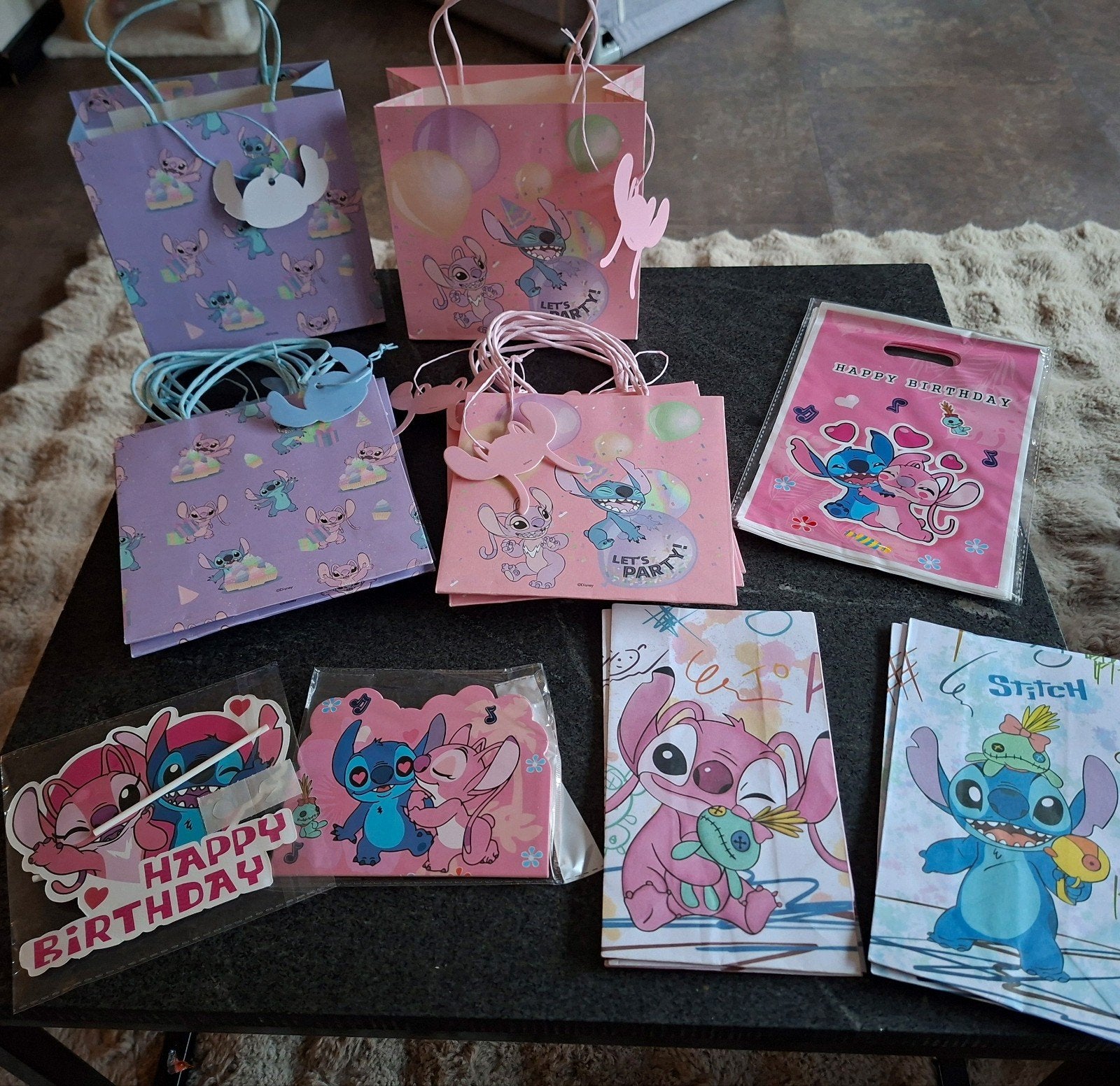 Traktatie pakket Stitch ***NIEUW***, Hobby en Vrije tijd, Feestartikelen, Ophalen of Verzenden, Nieuw, Versiering, Verjaardag