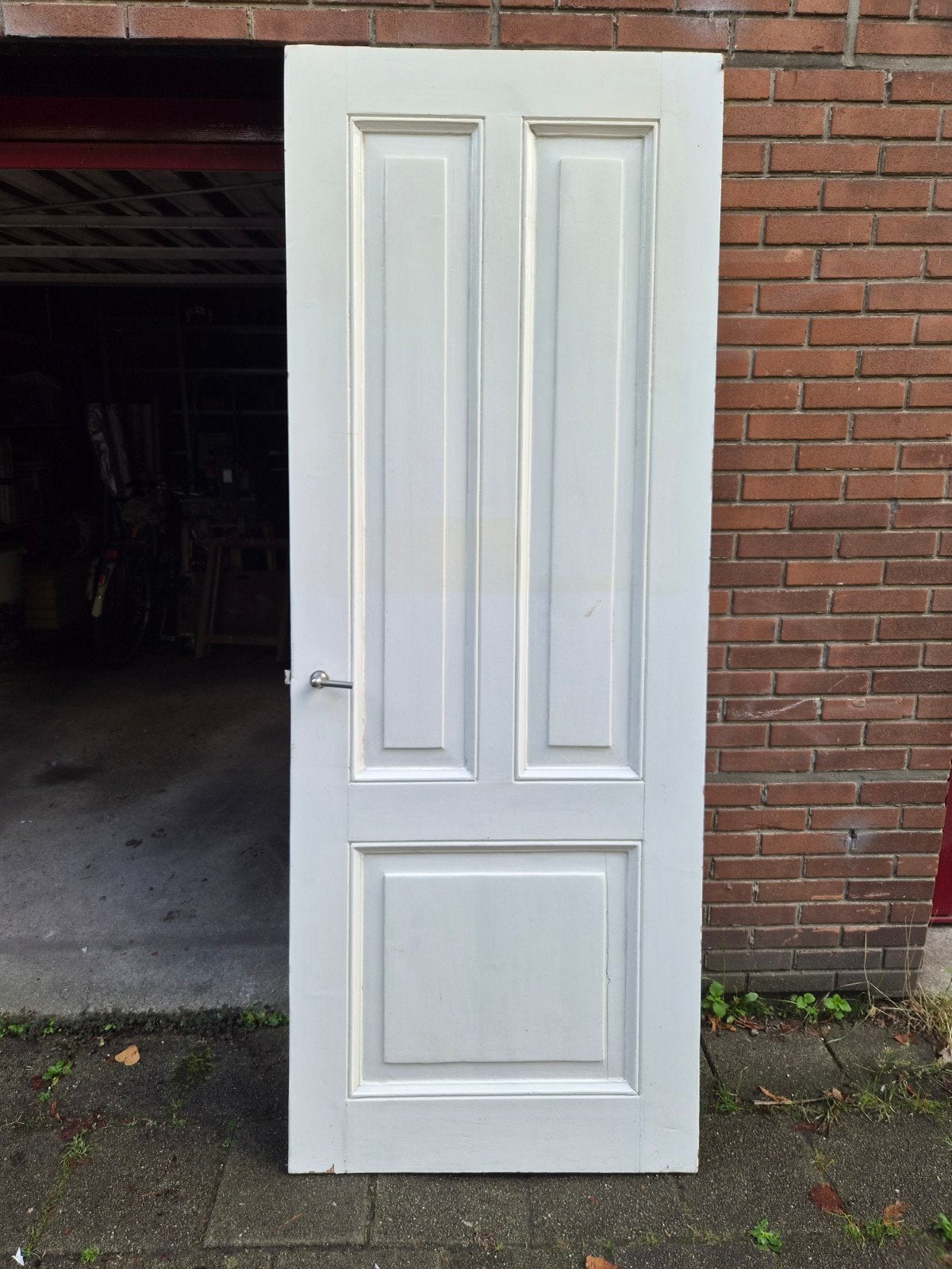 antieke paneeldeur 81x215cm, Doe-het-zelf en Verbouw, Ophalen, Gebruikt, 80 tot 100 cm, Binnendeur