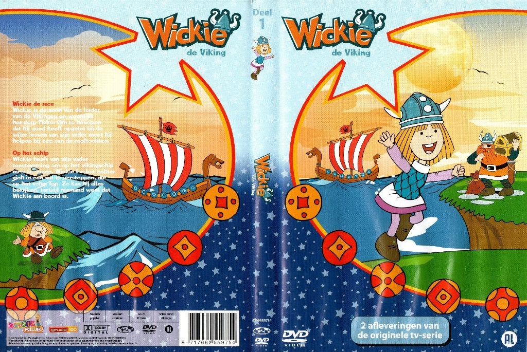 Wickie de Viking. deel 1, Cd's en Dvd's, Dvd's | Kinderen en Jeugd, Alle leeftijden, Ophalen of Verzenden, Zo goed als nieuw