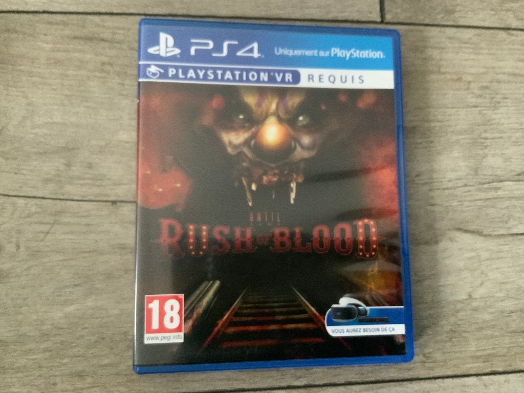 Playstation 4 - Rush of Blood Until Dawn PSVR - VR PS4, Avontuur en Actie, 1 speler, Virtual Reality, Ophalen of Verzenden