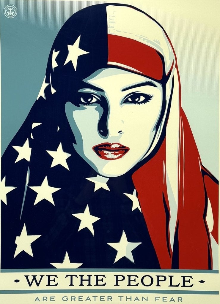 109. Grafiek, Shepard Fairey - “We the People”, 2017