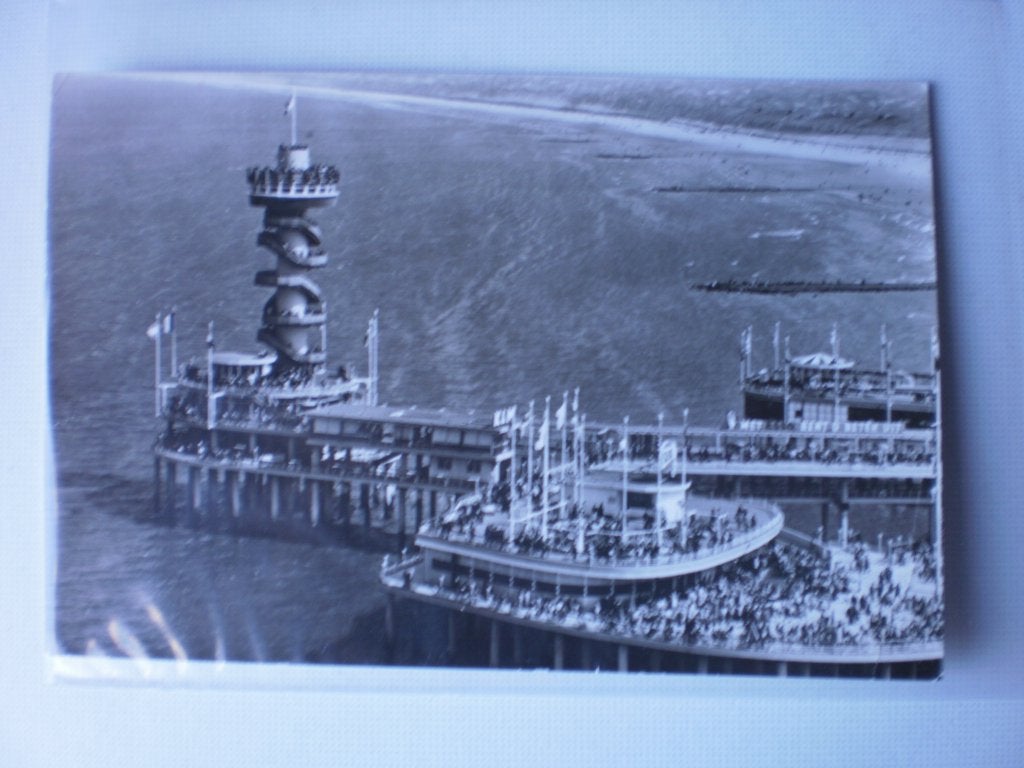 Scheveningen - Pier- ansichtkaart, Verzenden, 1940 tot 1960, Ongelopen, Zuid-Holland