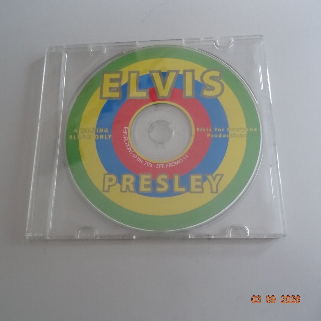 Elvis Presley Reflections Of The 70's (promo), Ophalen of Verzenden, Gebruikt, Promo