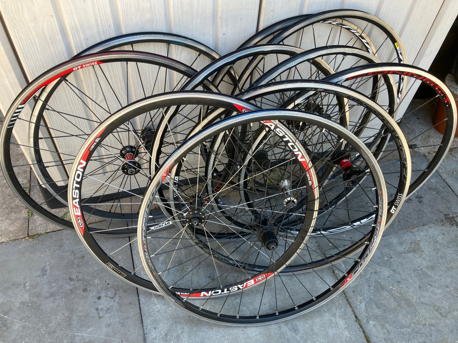 10 racefiets wielen, Fietsen en Brommers, Zo goed als nieuw, Aluminium, Racefiets, Ophalen