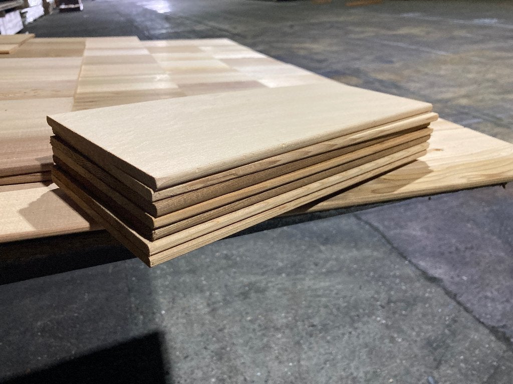 shingles–dakshingles–wandshingles-Western Red Cedar-7x140mm, Ophalen, Overige kleuren, Overige typen, Nieuw