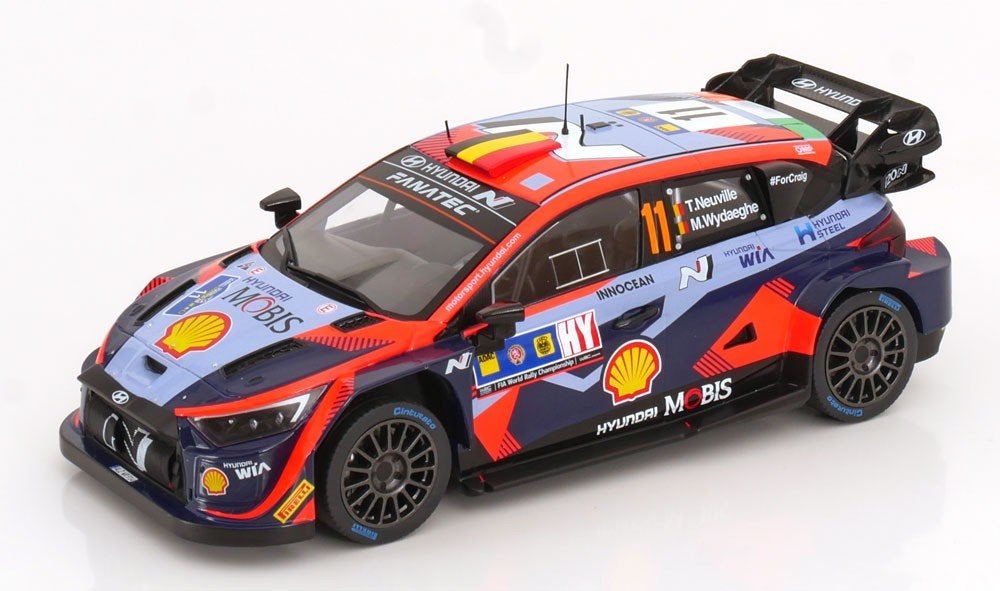 Hyundai i20 N Rally 1 #11 Winner Central European Rally 2023, Overige merken, Tschuiten@hotmail.com, Duitsland, Auto