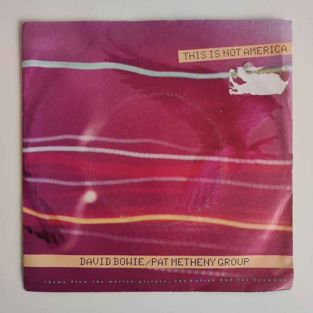 David Bowie / Pat Metheny Group – This Is Not America, Ophalen of Verzenden, Gebruikt, Pop