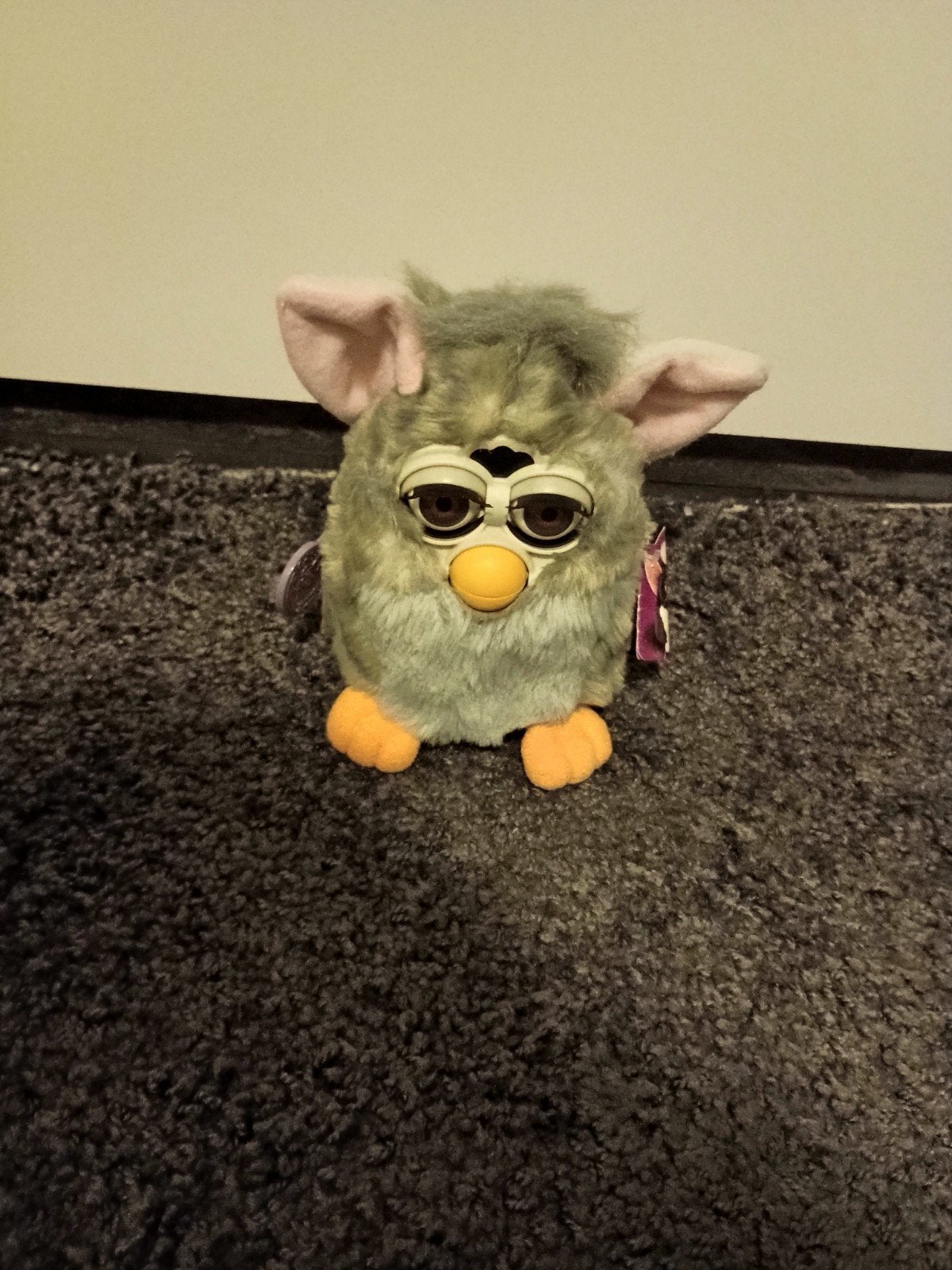 Vintage Furby Wolf, Overige merken, Overige karakters, Overige typen, Grijs