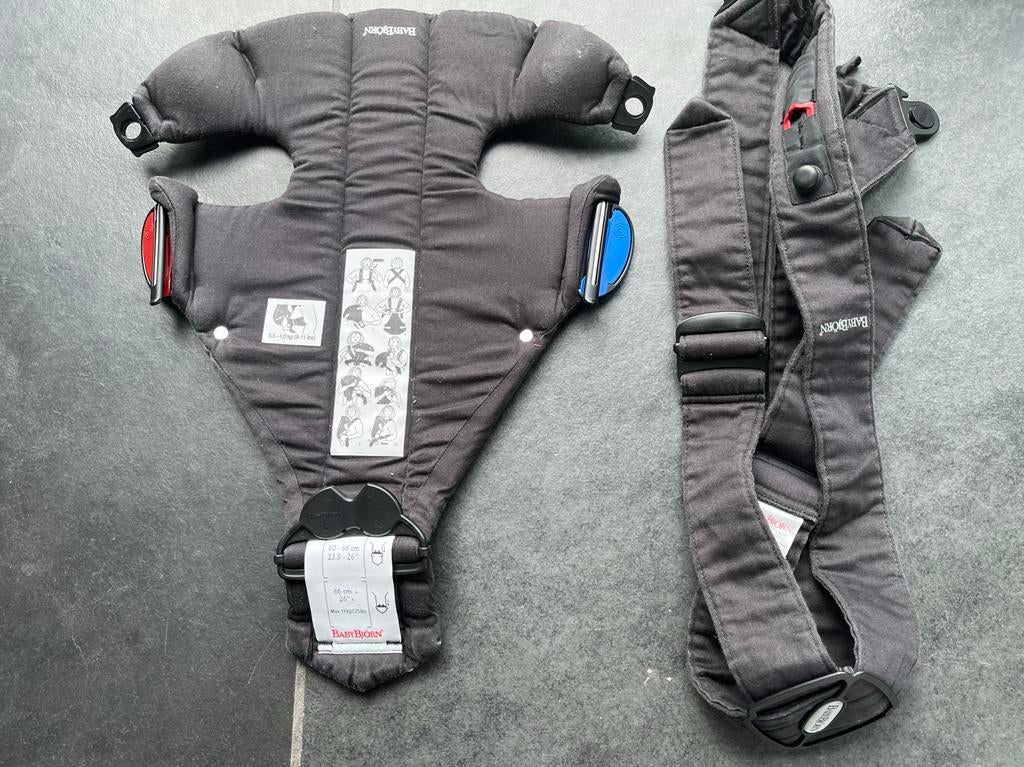 BabyBjörn Draagzak Original - Zwart, Ophalen, Gebruikt, Buik, Baby Björn