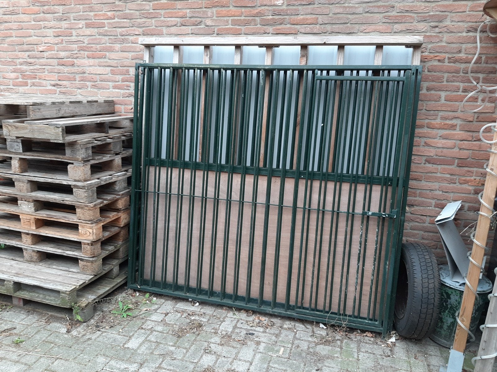 Hondenkennel honden kennel met dak, Ophalen, 100 cm of meer, Nvt, Nvt
