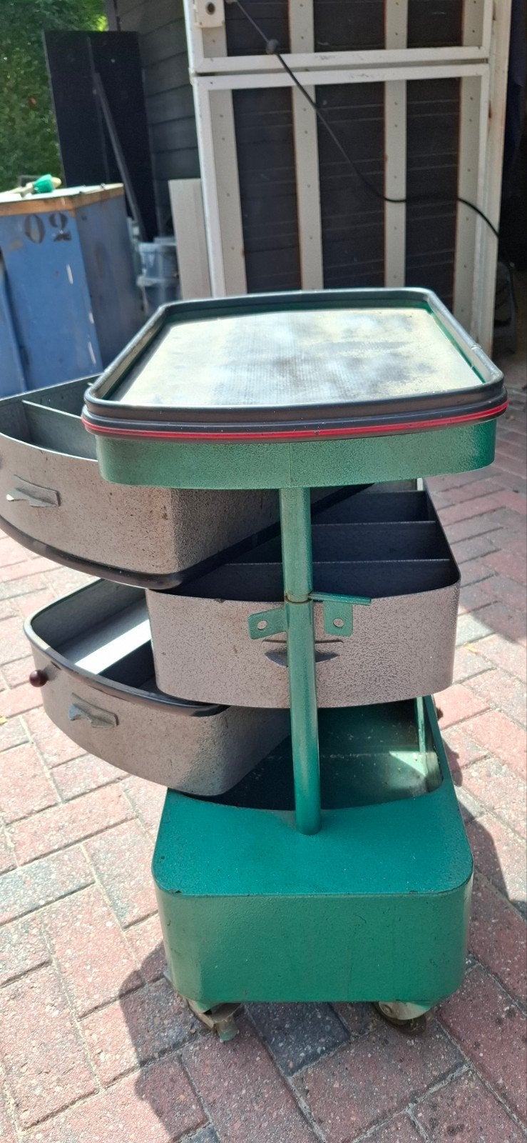 Stahlwille Rollmaster gereedschapswagen, Ophalen, Gebruikt