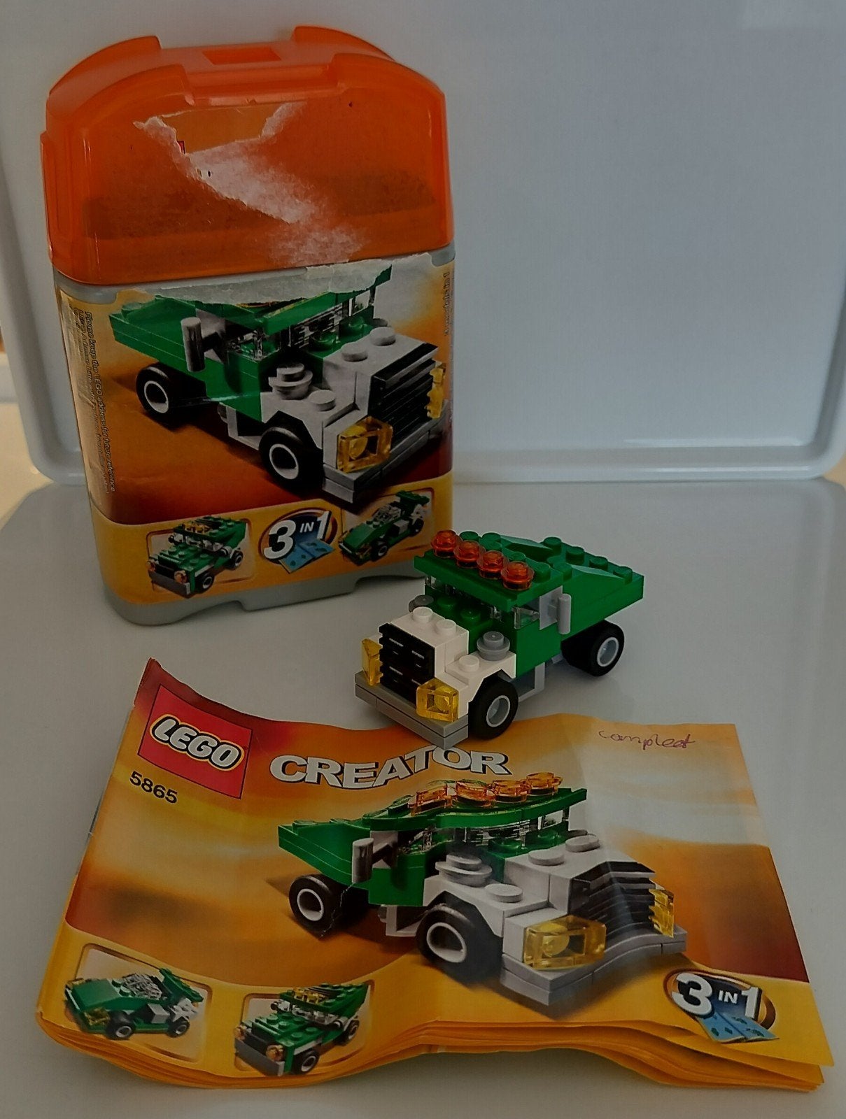 Lego 5865 Mini Bumper, Gebruikt, Lego, Ophalen of Verzenden, Compleet