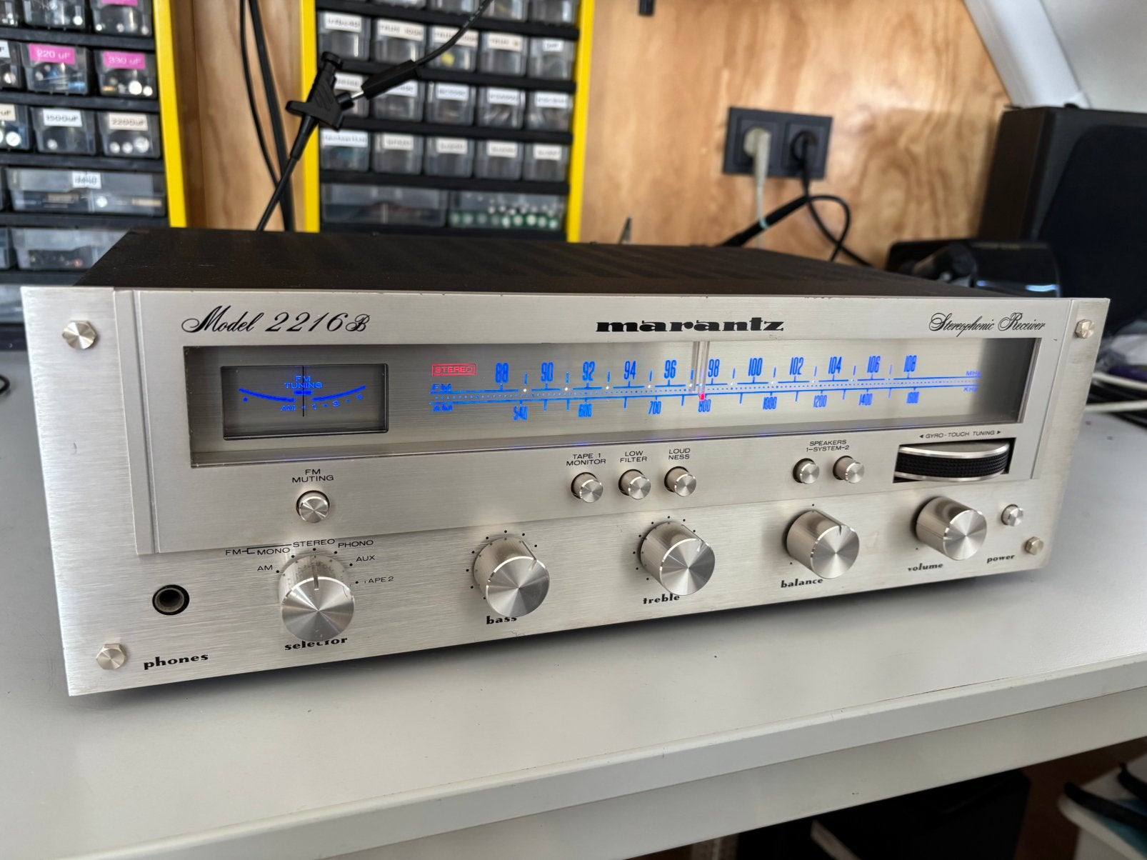 Marantz 2216b heeft service gehad, Gebruikt, ., ., .