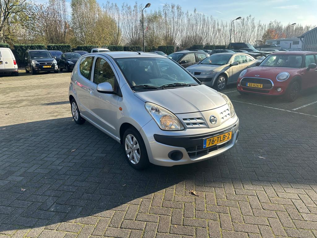 Nissan Pixo 1.0 Look 5 deurs airco 122000 km NAP, Auto's, Nissan, Voorwielaandrijving, Euro 5, Gebruikt, 200 kg