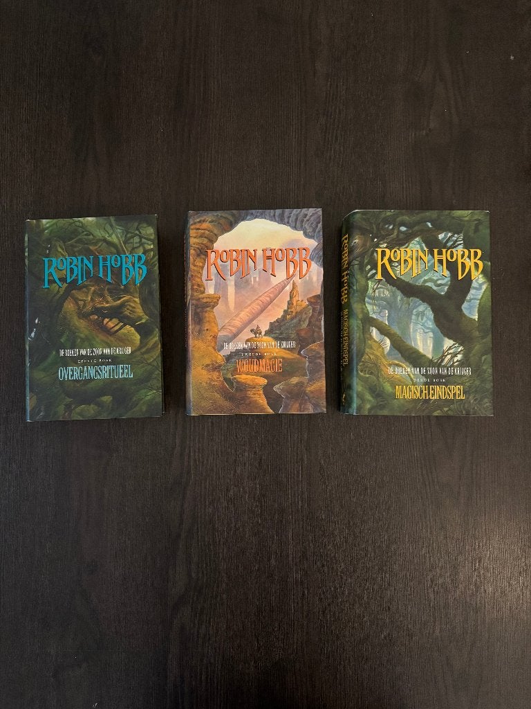 Complete boekenserie: De Boeken van de Zoon van de Krijger, Boeken, Ophalen of Verzenden, Gelezen, Robin Hobb