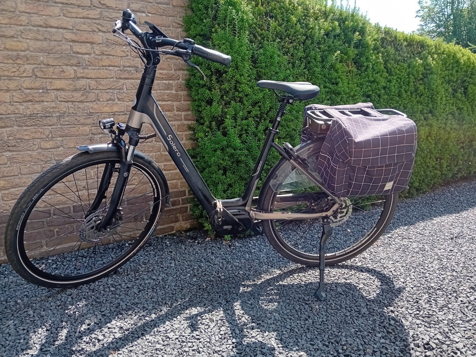 Solero Excellent  E-bike i.z.g.st., 700W., Zo goed als nieuw, 47 tot 51 cm, 50 km per accu of meer, Ophalen
