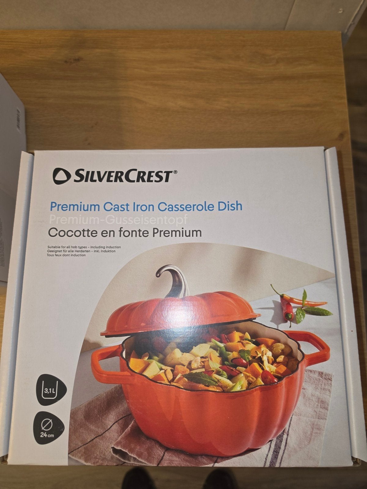 Silvercrest Lidl pompoen schaal nieuw!!, Ophalen of Verzenden, Nieuw