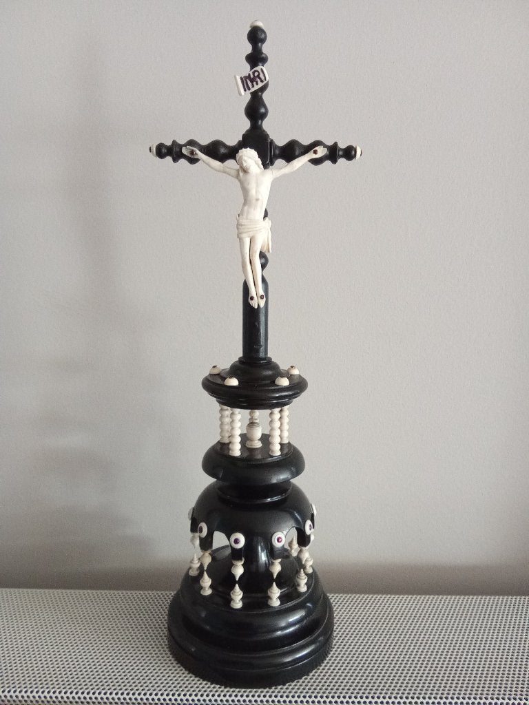 Antiek altaar kapel en corpus Christi., Ophalen of Verzenden, Gebruikt, Beeld(je), Christendom | Katholiek