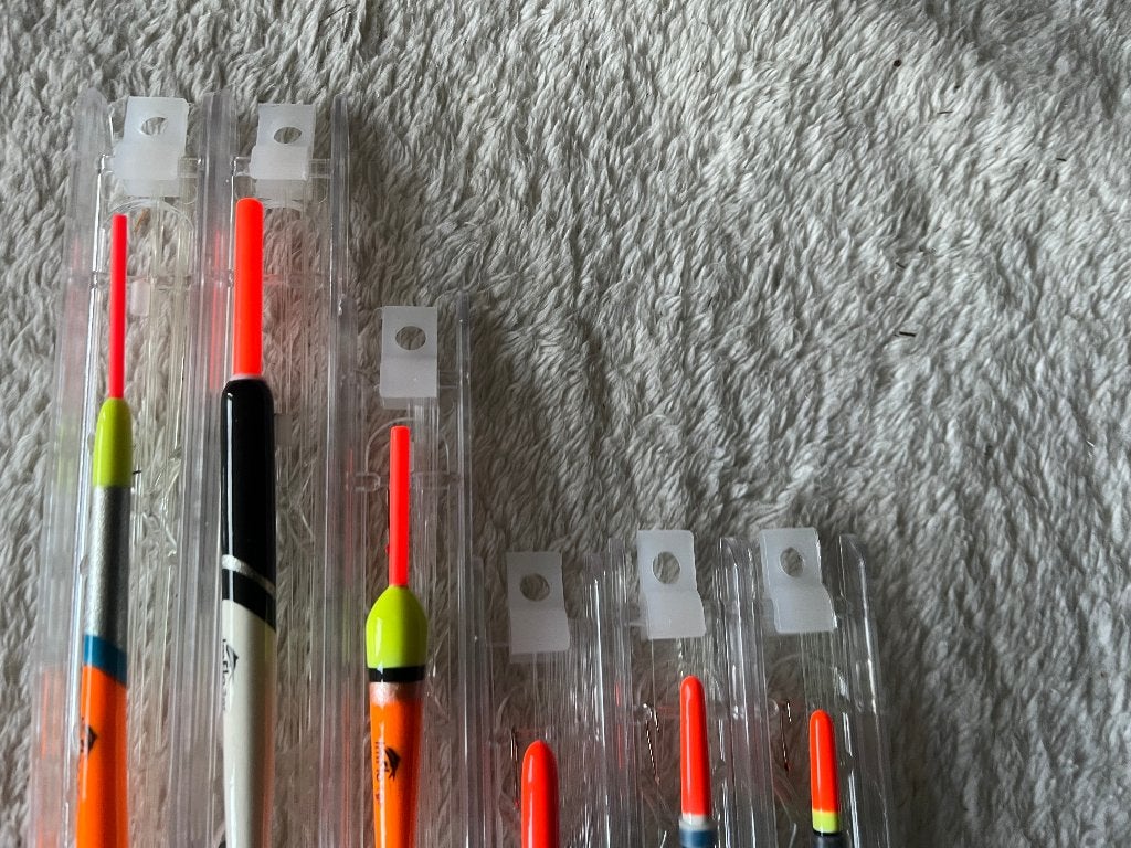 adv 313 / NIEUW mixset 6 dobbertuigjes IMFLO, Ophalen of Verzenden, Nieuw, Dobber of Lood