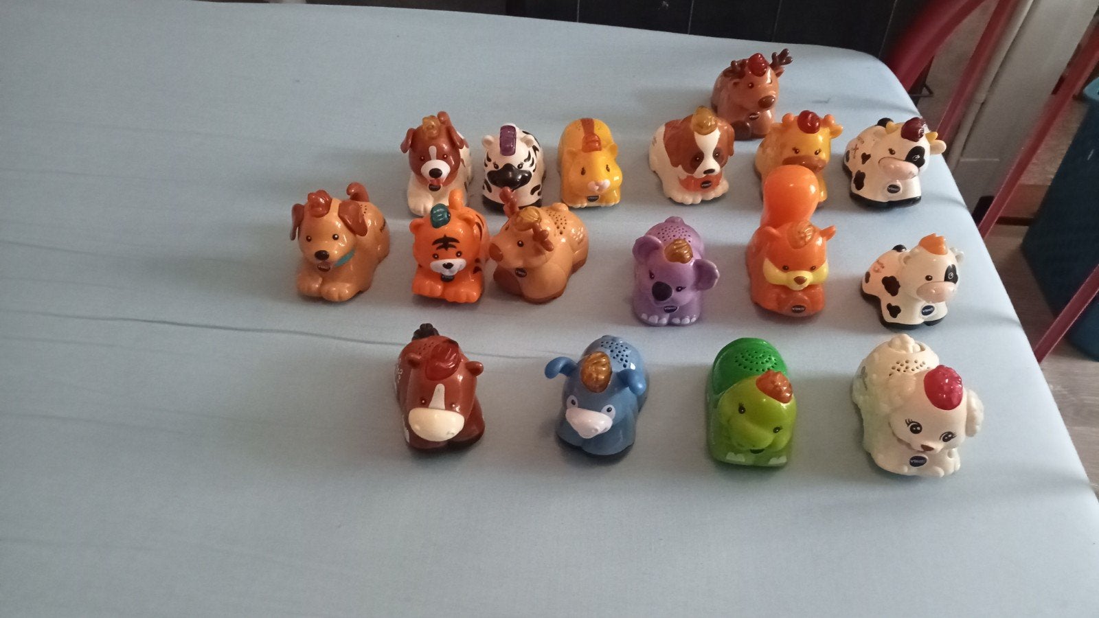 Zoef zoef baan met 17 dieren, Ophalen, Zo goed als nieuw, Overige typen, Met geluid