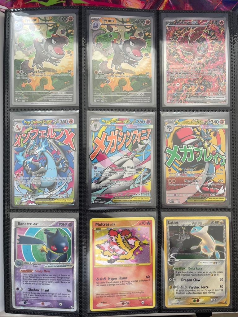 Mega Pokémon Kaartencollectie: SIR, IR, EX & PROMO, Ophalen, Zo goed als nieuw, Meerdere kaarten