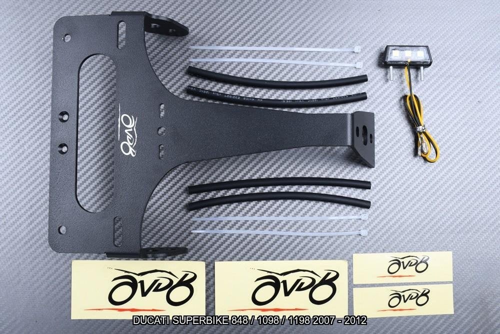 Kentekenplaathouder DUCATI SBK 848 / 1098 / 1198 2007 - 2012, Verzenden, Nieuw