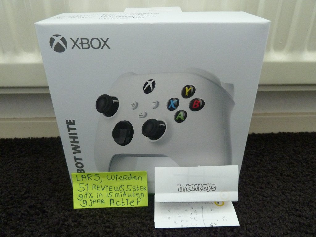 gesealde Microsoft Xbox Wireless Controller Wit Robot White, Xbox Series S, Nieuw, Ophalen of Verzenden, Controller