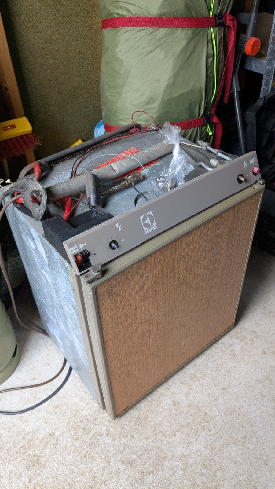 Electrolux absorptie koelkast RH 200B, Caravans en Kamperen, Ophalen, Gebruikt