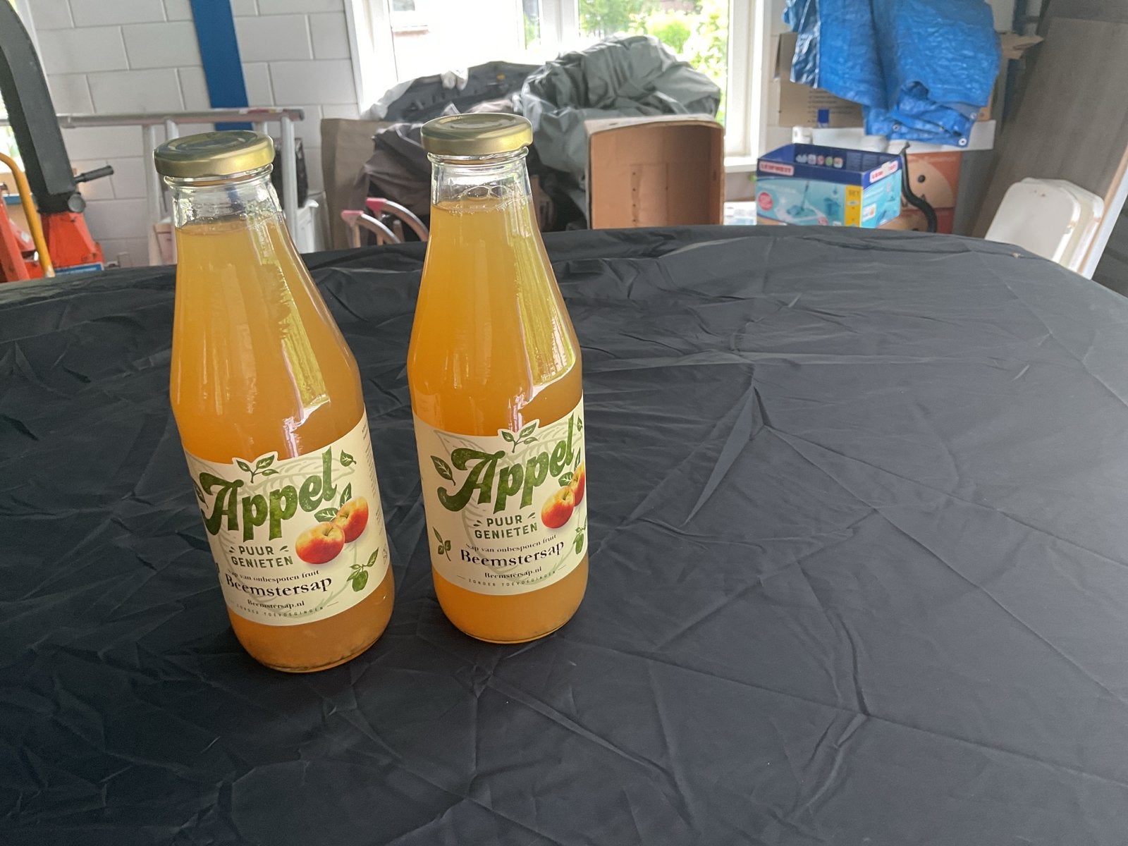 Appelsap gemaakt van 100verschillende soorten appels, Ophalen of Verzenden