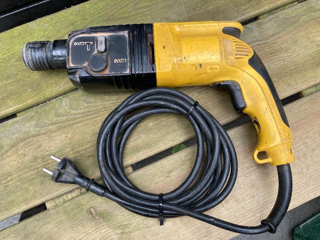 SDS Dewalt boormachine, Ophalen of Verzenden, Gebruikt, Boormachine, Variabele snelheid
