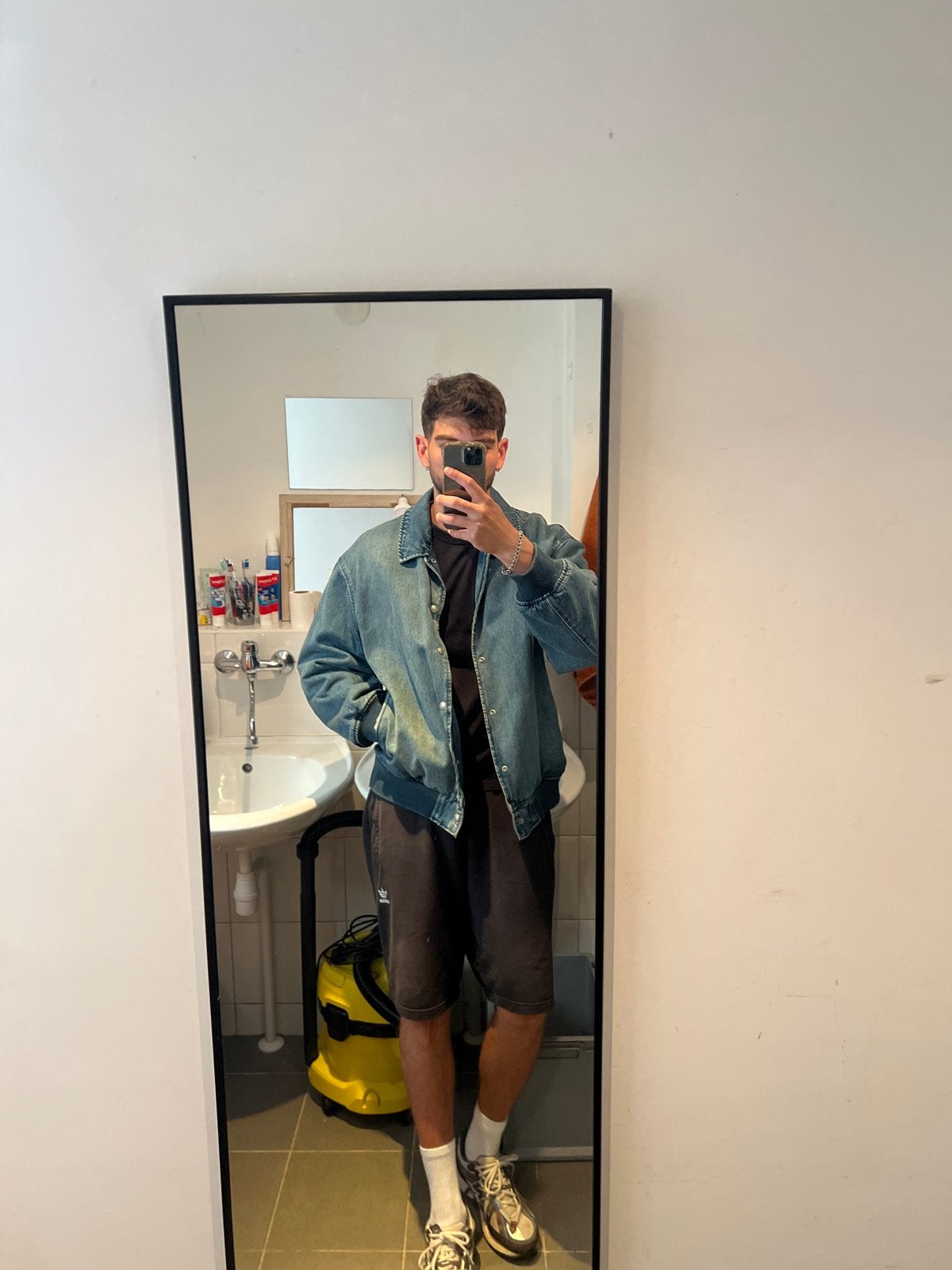 Vintage Levi's spijkerjack met gewatteerde voering, Ophalen of Verzenden, Gedragen, Maat 52/54 (L), Blauw