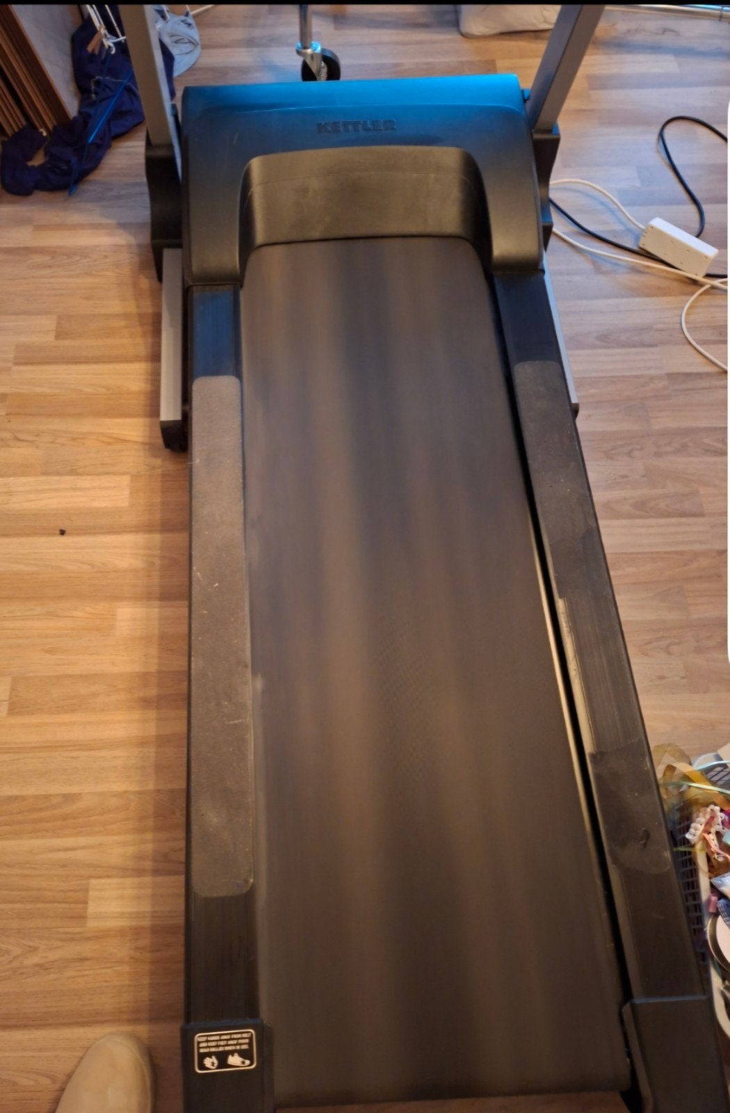Kettler loopband, Ophalen