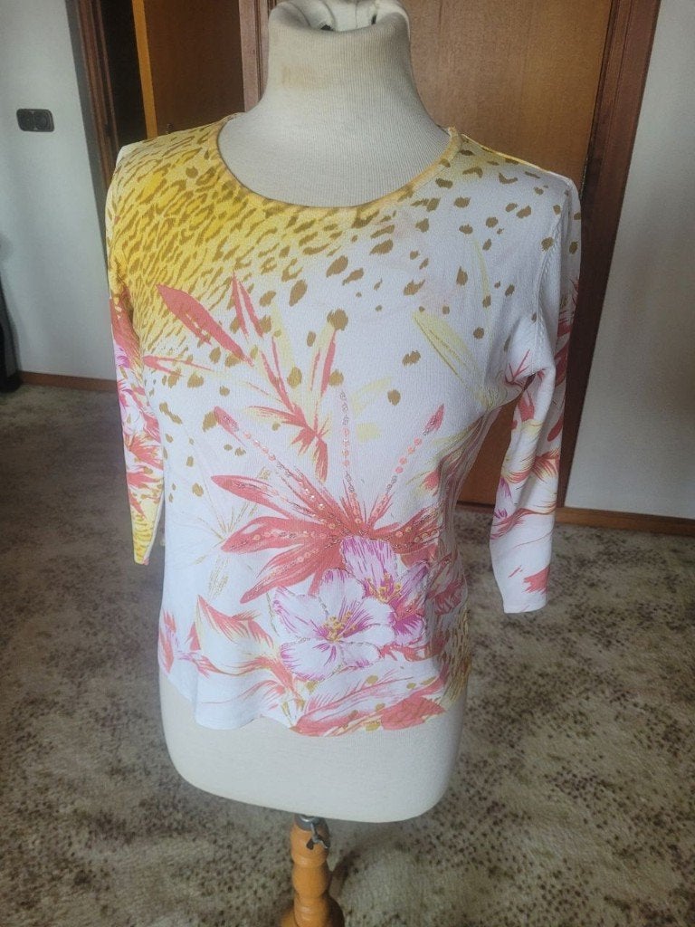PPR Fashion truitje M met print, Maat 38/40 (M), Meerkleurig, PPR Fashion, Ophalen of Verzenden