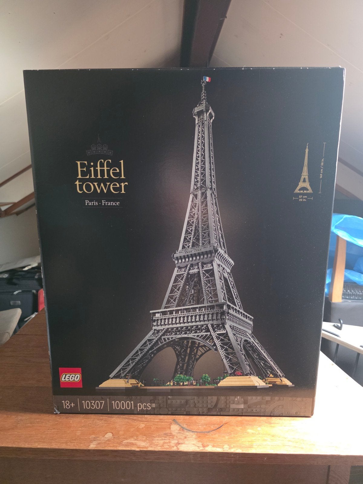 LEGO Eiffeltoren 10307 - Compleet in zeer goede staat, Ophalen of Verzenden, Zo goed als nieuw